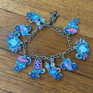 Alice in Wonderland Charm Bracelet